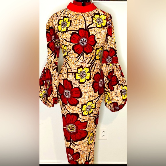 Ankara dress for women. - Picture 2 of 3